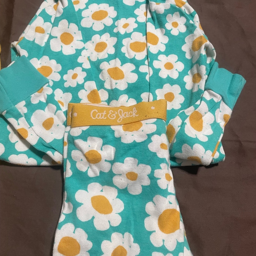 3 pajama sets with long sleeve and pants.